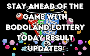 bodoland lottery today result