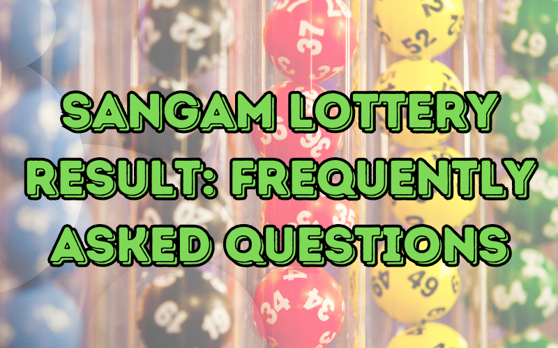 sangam lottery result