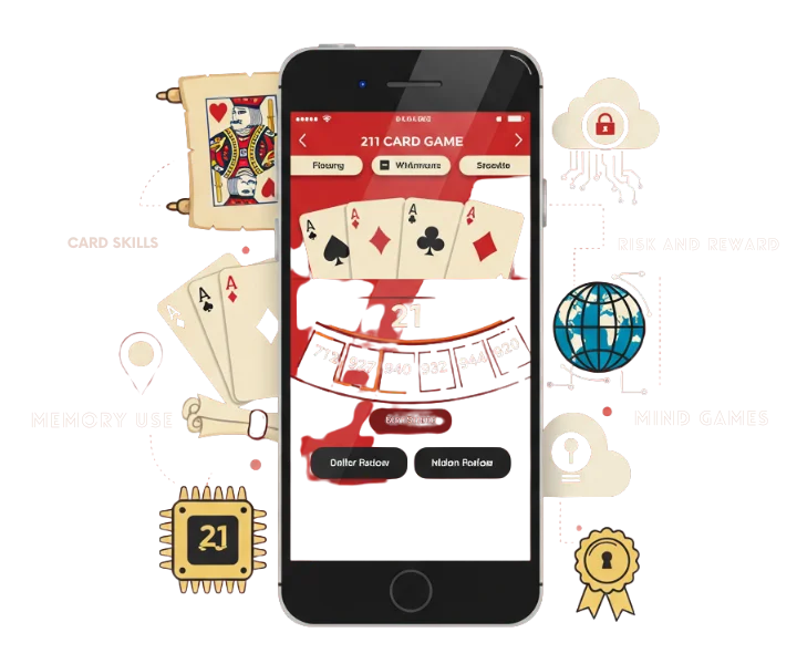 21 card games behind