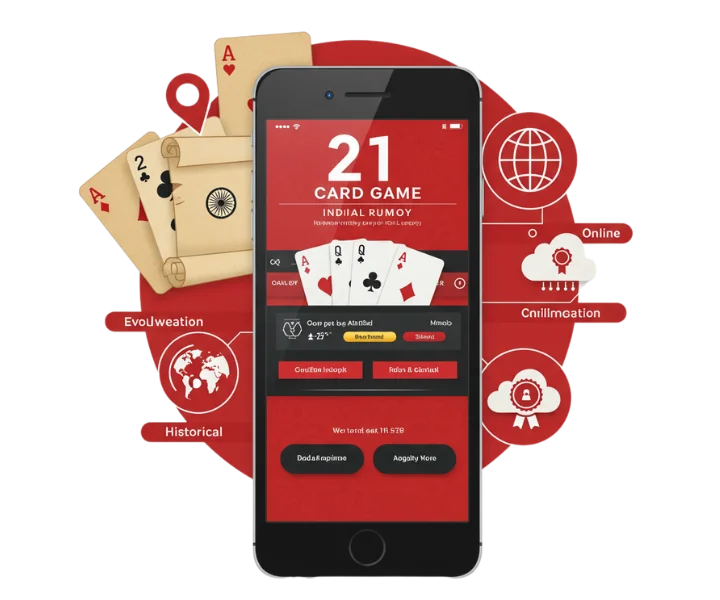 21 card games history